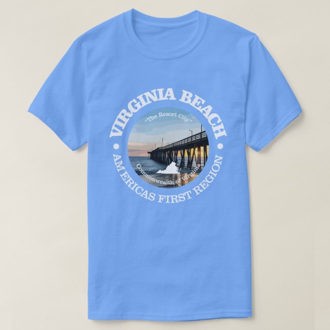 Camiseta Virginia Beach (C) (Frente do Design)