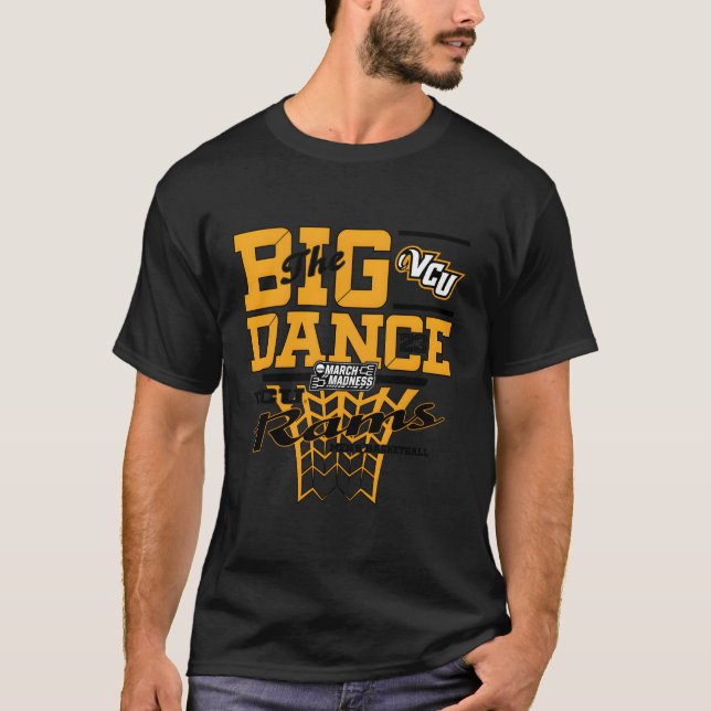 Camiseta Virginia Commonwealth Rams Marcha Madness 2023 Dan (Frente)