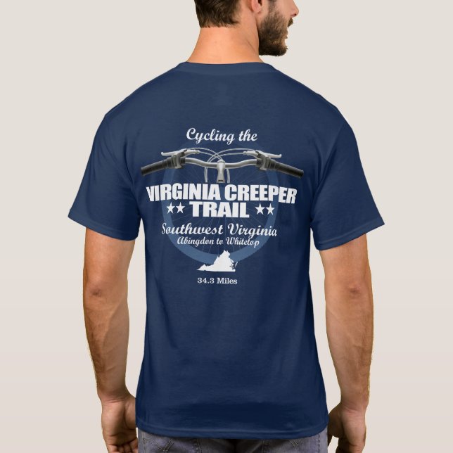 Camiseta Virginia Creeper Trail (H2) (Verso)