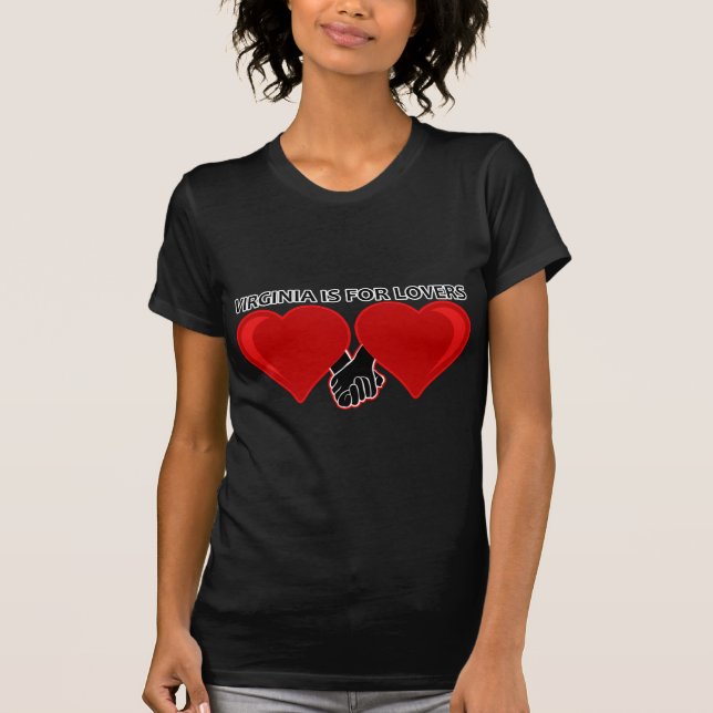 Camiseta Virgínia é para amantes (Frente)