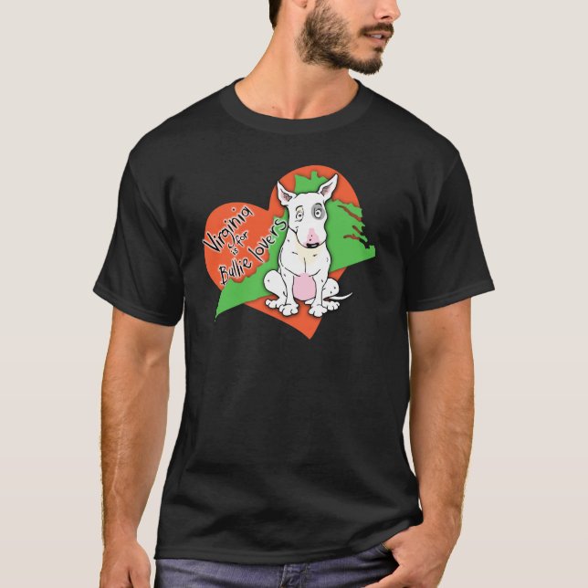 Camiseta Virgínia é para amantes de Bullie (Frente)