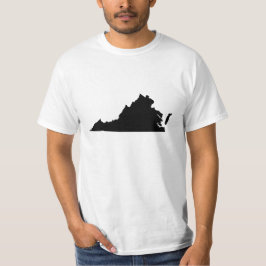 Camiseta Virgínia em Preto e Branco