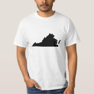 Camiseta Virgínia em Preto e Branco