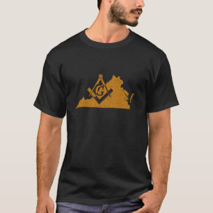 Camiseta Virginia Masons Grand Lodge AF&AM Freemason Padre