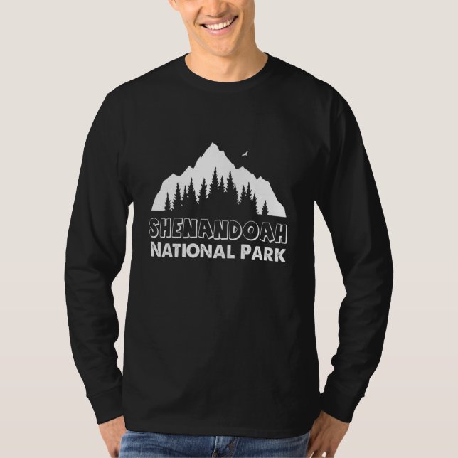 Camiseta Virginia National Park Shenandoah Souvenir Mountai (Frente)