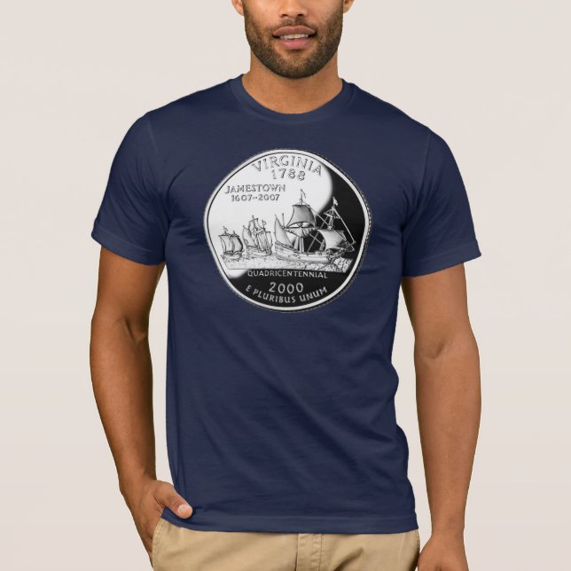 Camiseta Virgínia - obscuridade (Frente)