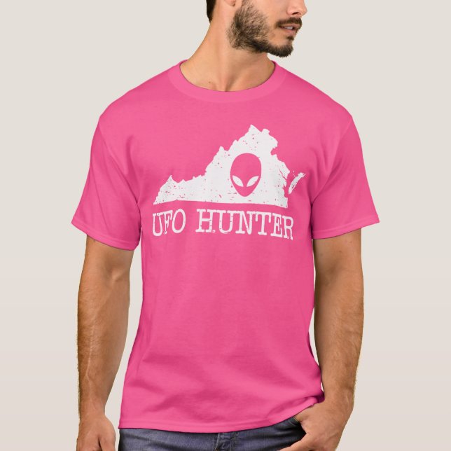 Camiseta Virginia Ufo Hunter (Frente)
