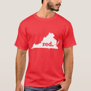 CAMISETA VIRGINIA VERMELHA