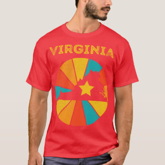 Camiseta Virgínia Vintage desapontou Souvenir 1