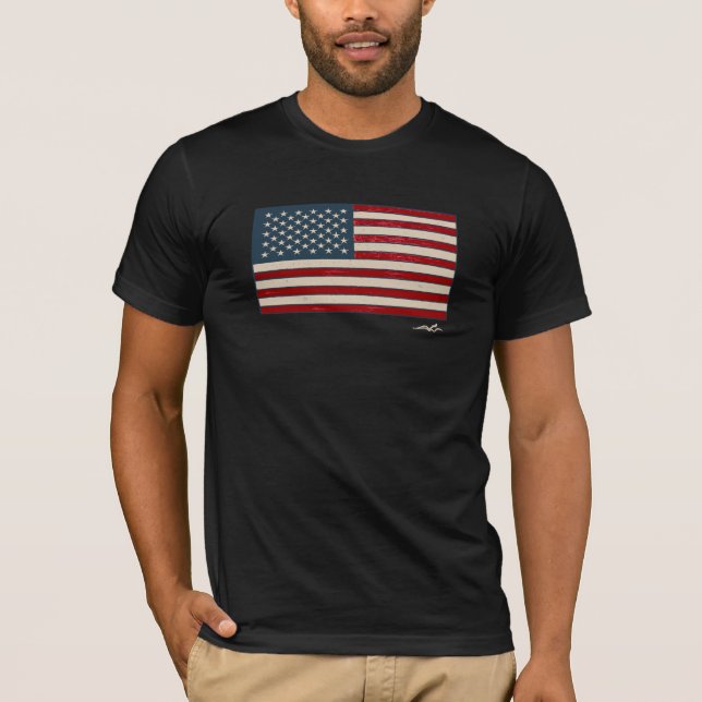 Camiseta Virginia Wright Patriotic Vintage - EUA em dificul (Frente)