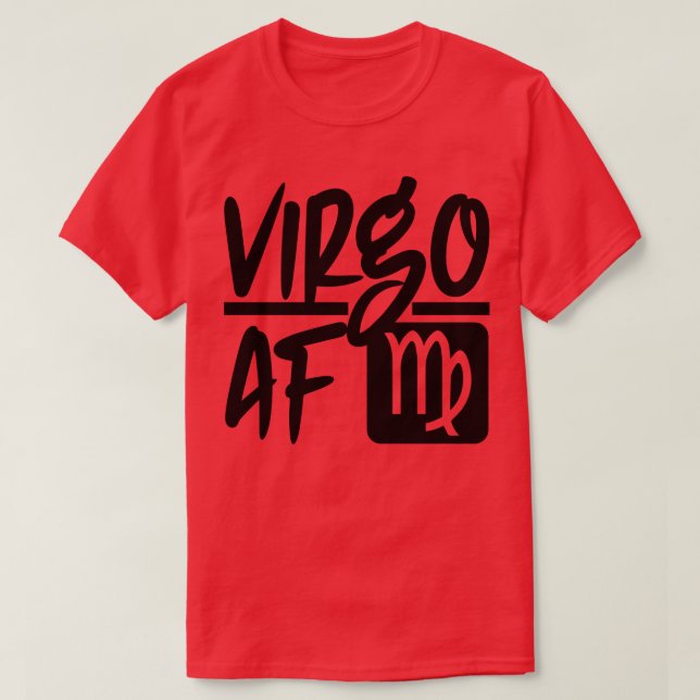 Camiseta Virgo AF 3 (Frente do Design)