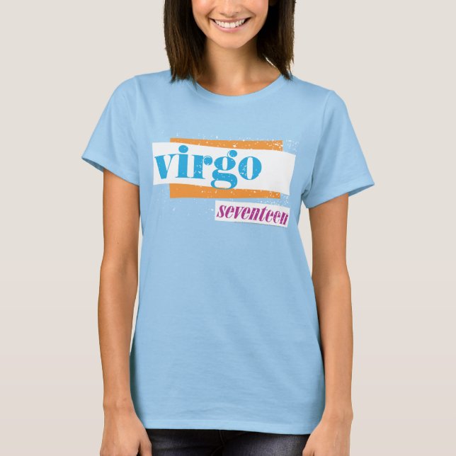 Camiseta Virgo Aqua (Frente)