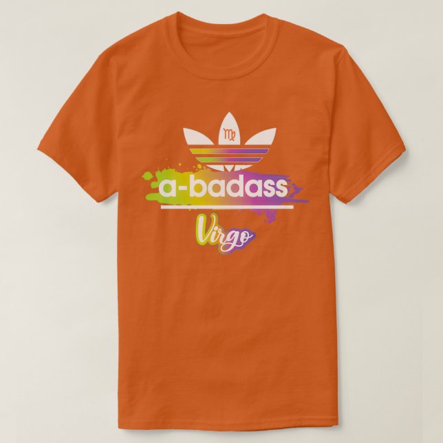 Camiseta VIRGO Astrologia Zodíaca Horoscópio Presente de An (Frente do Design)