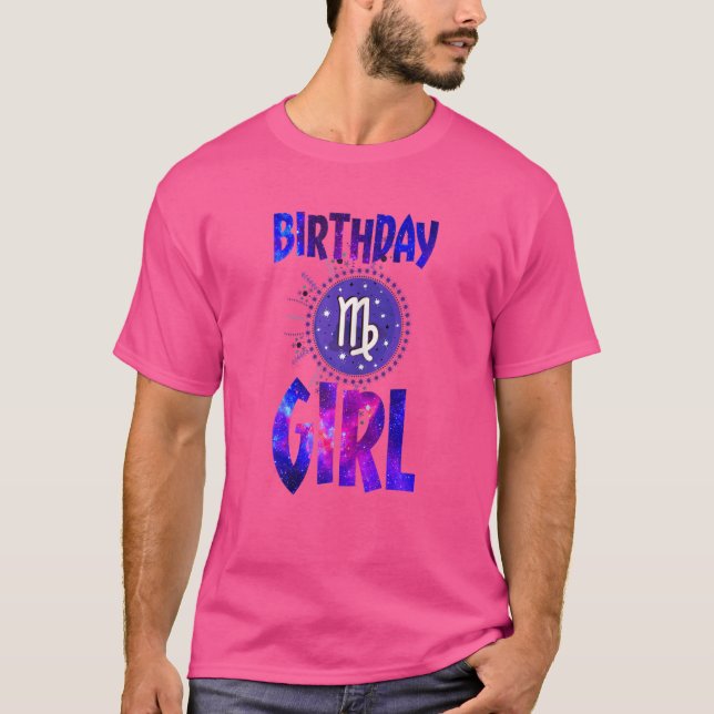 Camiseta Virgo Birthday Girl 5 (Frente)