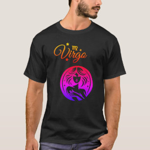 Camiseta "virgo" colorido