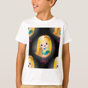 Camiseta virgo do kawaii