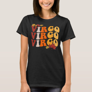 Camiseta Virgo Girl - Sinal Zodiac Astrologia Cai no outono