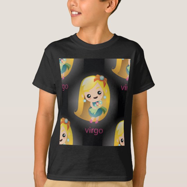 Camiseta virgo kawaii (Frente)