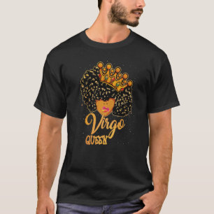 Camiseta Virgo Queens Nascer Em Agosto De Aniversário Bla
