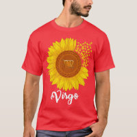 Virgo Sunflower Zodiac Sinal Astrologia Floral Mul