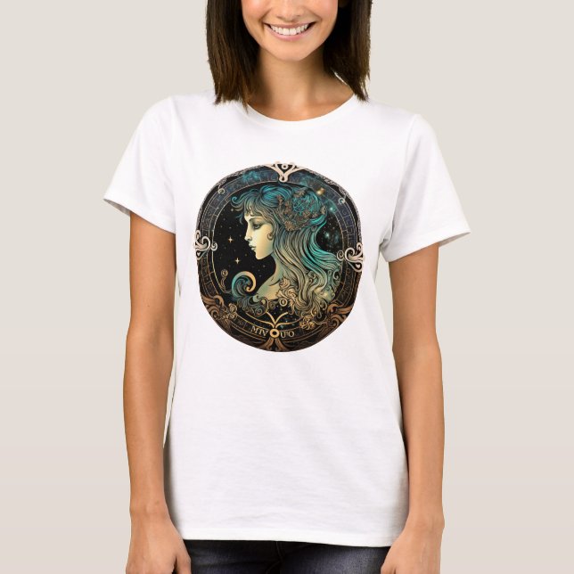 Camiseta Virgo Zodiac Mulher (Frente)