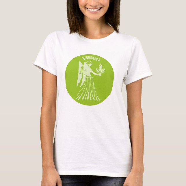 Camiseta Virgo, Zodiac Sign, Horoscope, Astrology (Frente)