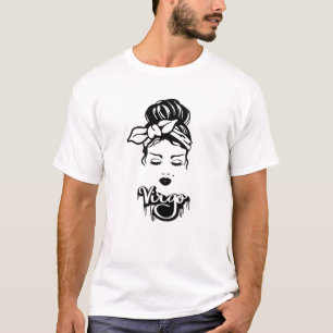 Camiseta Virgo Zodiac - Sinal Mensal Cabelo Tronco
