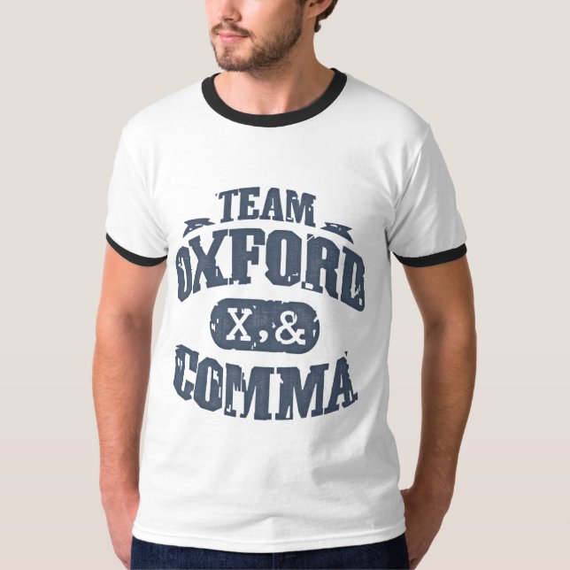 Camiseta Vírgula da equipe (Frente)