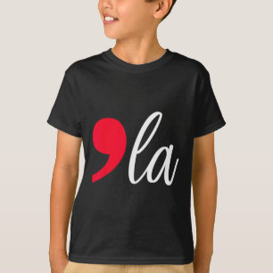 Camiseta Vírgula La Kamala Harris Para Presidente 2024 Mulh