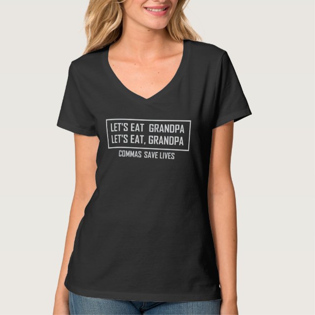 Camiseta vírgulas sarcásticas salvam vidas (Frente)