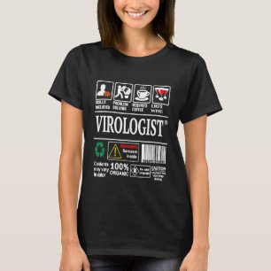 Camiseta Virologista Marca Competências Resolvendo Vinho De