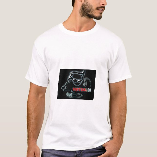 Camiseta Virtual_dj, D'J, ELLIOTT (Frente)