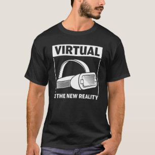 Camiseta Virtual É A Nova Realidade Vr Goggggamer Futuro