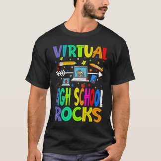 Camiseta Virtual High School Rocks Back To School