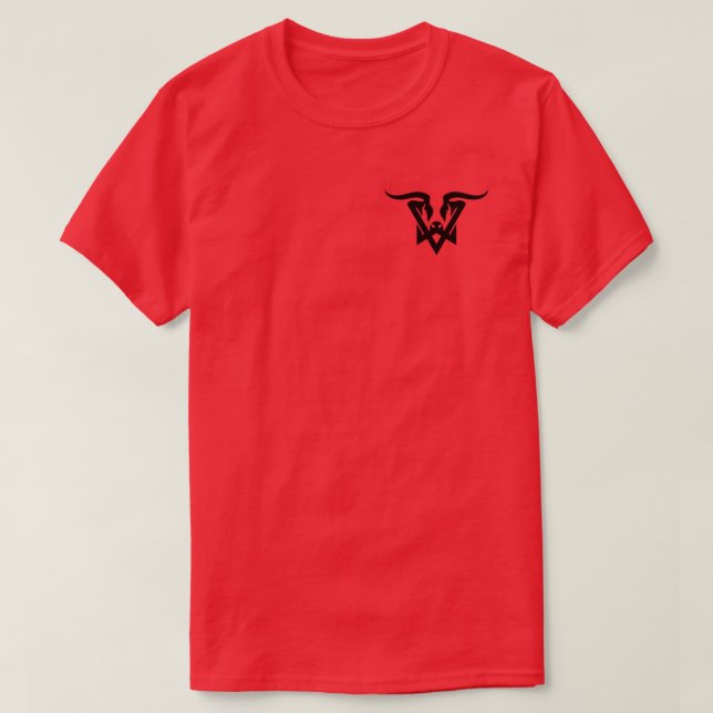 Camiseta Virtude Ocidental (Frente do Design)