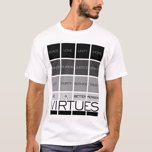 CAMISETA VIRTUDES (Frente)