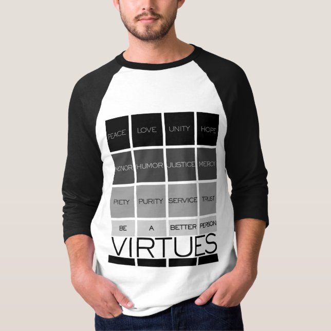 CAMISETA VIRTUDES (Frente)
