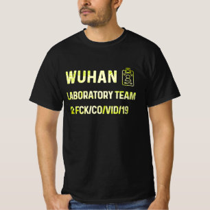 Camiseta Vírus chinês do laboratório Wuhan