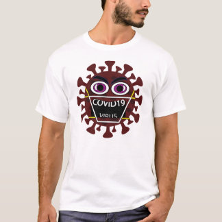 Camiseta vírus covid19