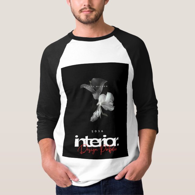 Camiseta Vírus da flor da planta (Frente)