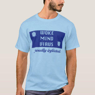 Camiseta Vírus da mente de Woke