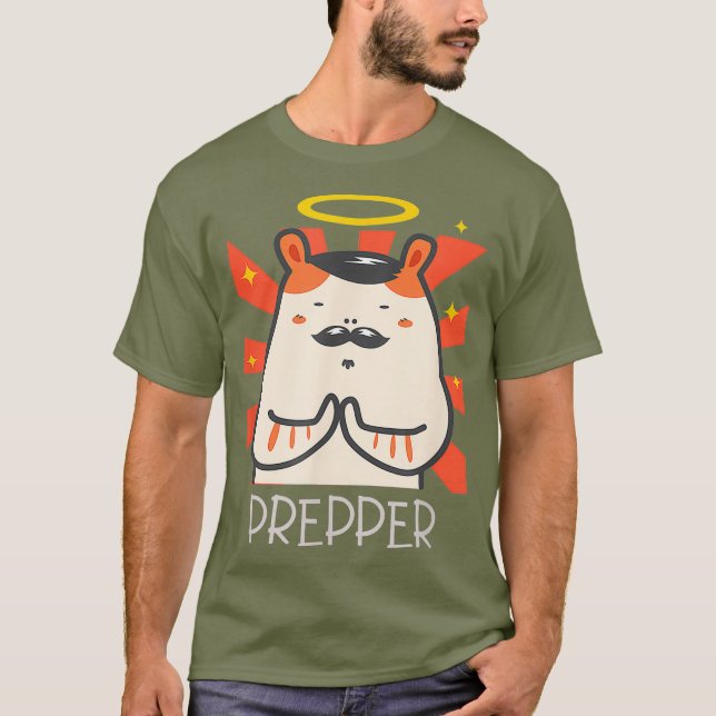 Camiseta Vírus de Compras de Hamster de Pré-aviso (Frente)