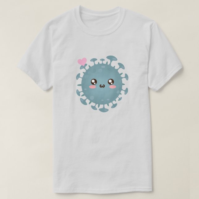 Camiseta Vírus de Cubo (Frente do Design)