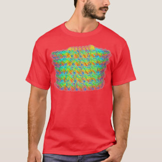 Camiseta Vírus do Mosaico de Stripe da Cevada