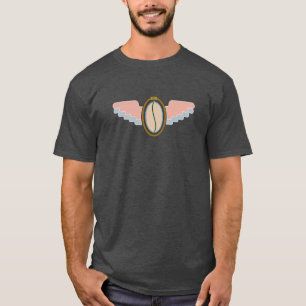 Camiseta Vírus Zombie do Monstro Voador do Salmão Wing