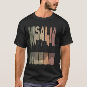Camiseta Visalia Antiga Visalia Califórnia Retrô Visalia S