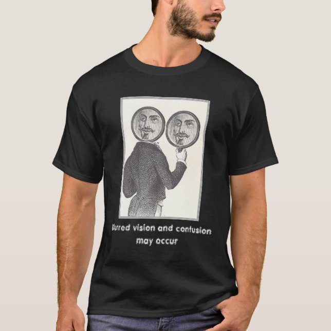 Camiseta visão borrada (Frente)