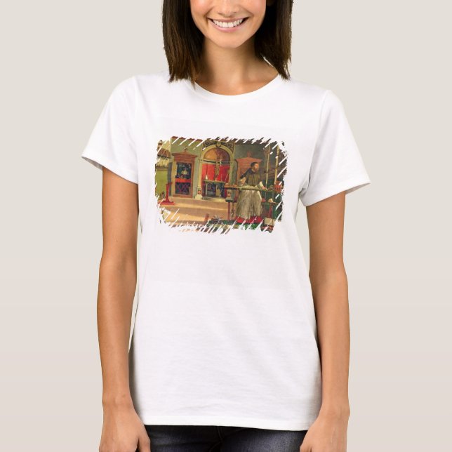 Camiseta Visão da Rua. Augustine, 1502-08 (óleo na canvas)  (Frente)