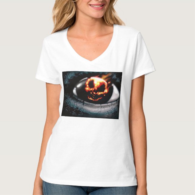 Camiseta "Visão de fogo" (Frente)