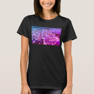 Camiseta Visão de Olhos de Bird do Centro Miami, Flórida